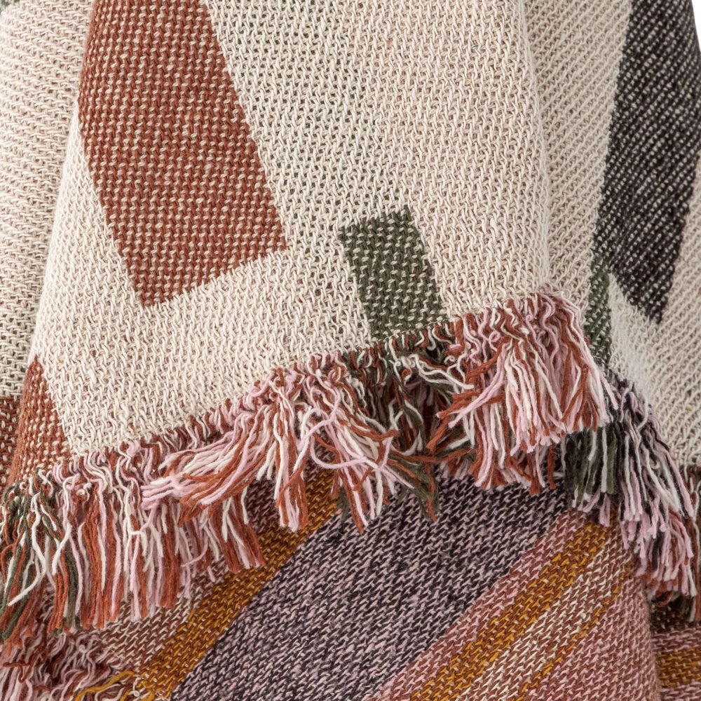 Toscana Throw, Nature, Recycled Cotton - Image 4