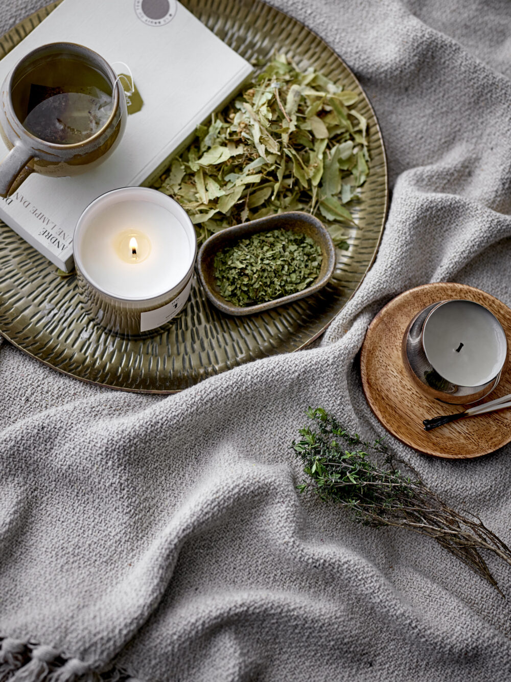 NO.1-Parsley Lime Scent Candle, Green, Natural Wax - Image 3