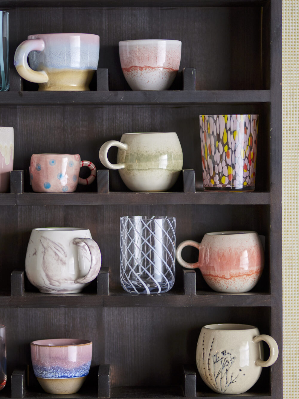 Paula Cup, Orange, Stoneware - Image 3
