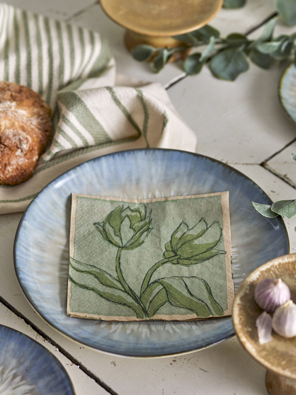 Mana Napkin, Green, FSC® Recycled, Paper - Image 2
