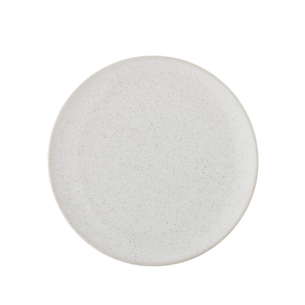 Addison Plate, White, Stoneware - Image 3