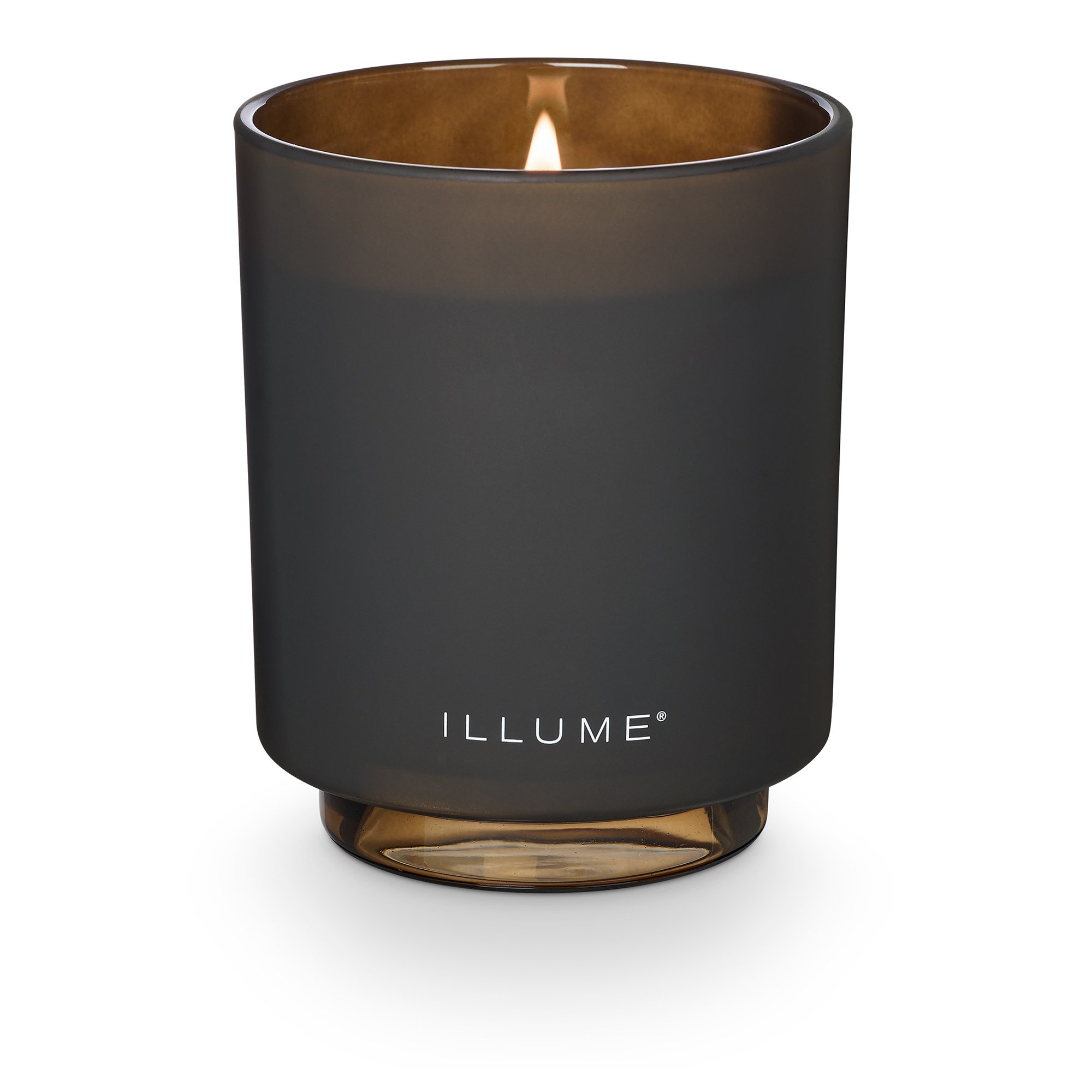 Woodfire Box Glass Candle, Brown, - Image 4