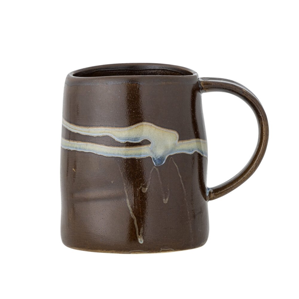Yori Mug, Brown, Stoneware