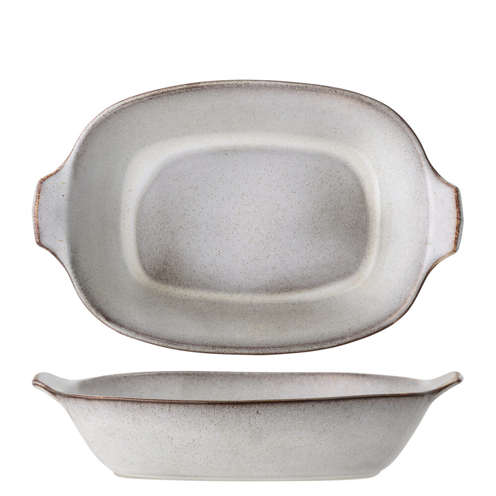 Sandrine Oven Dish , Nature, Stoneware