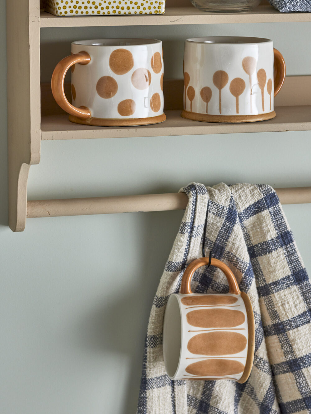 Linora Mug, Brown, Stoneware - Image 2