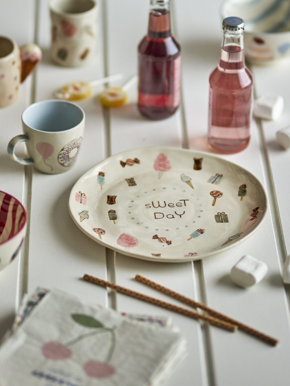 Sweets Plate, Nature, Stoneware - Image 4