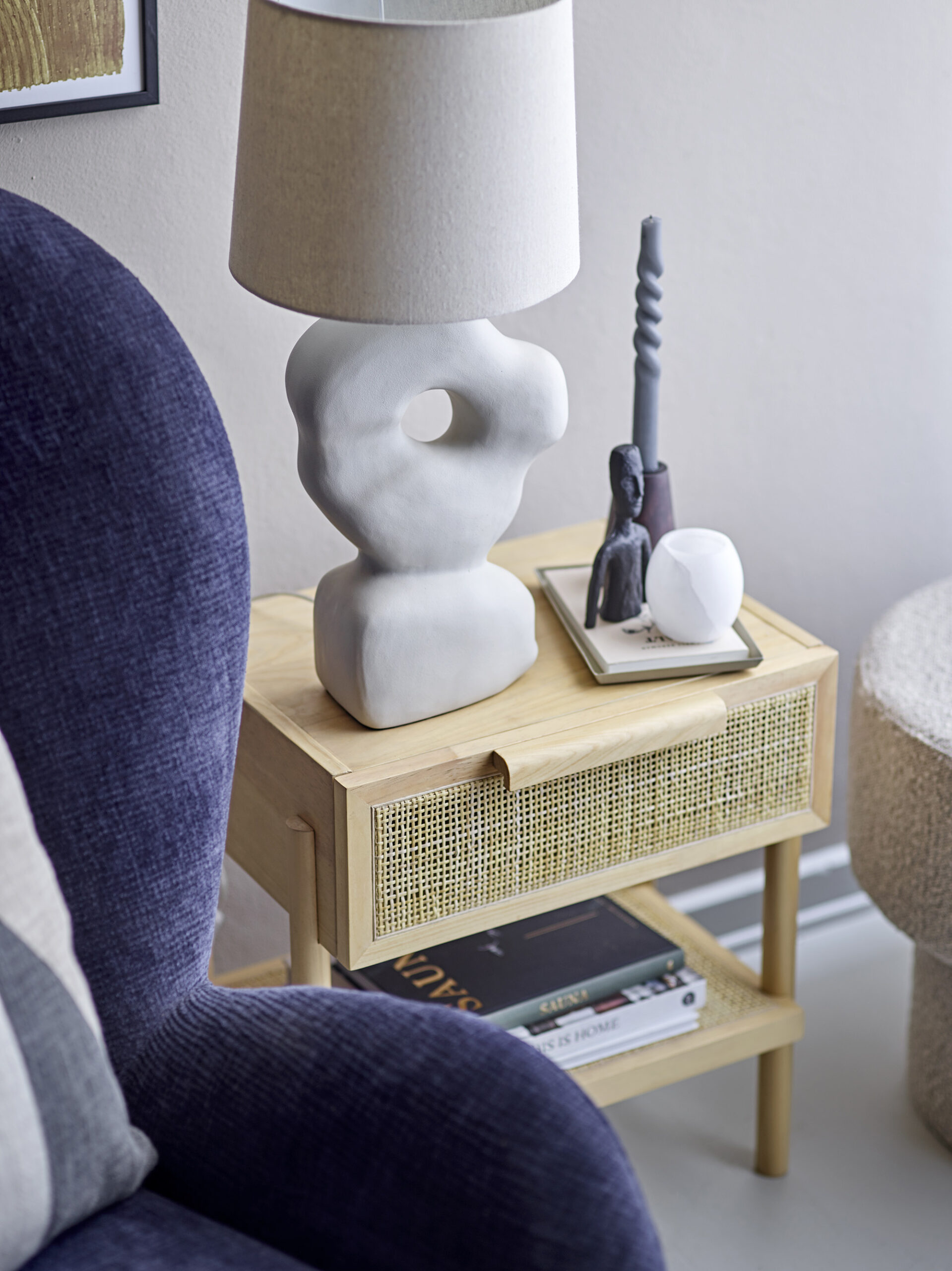 Manon Side Table, Nature, Pine - Image 5
