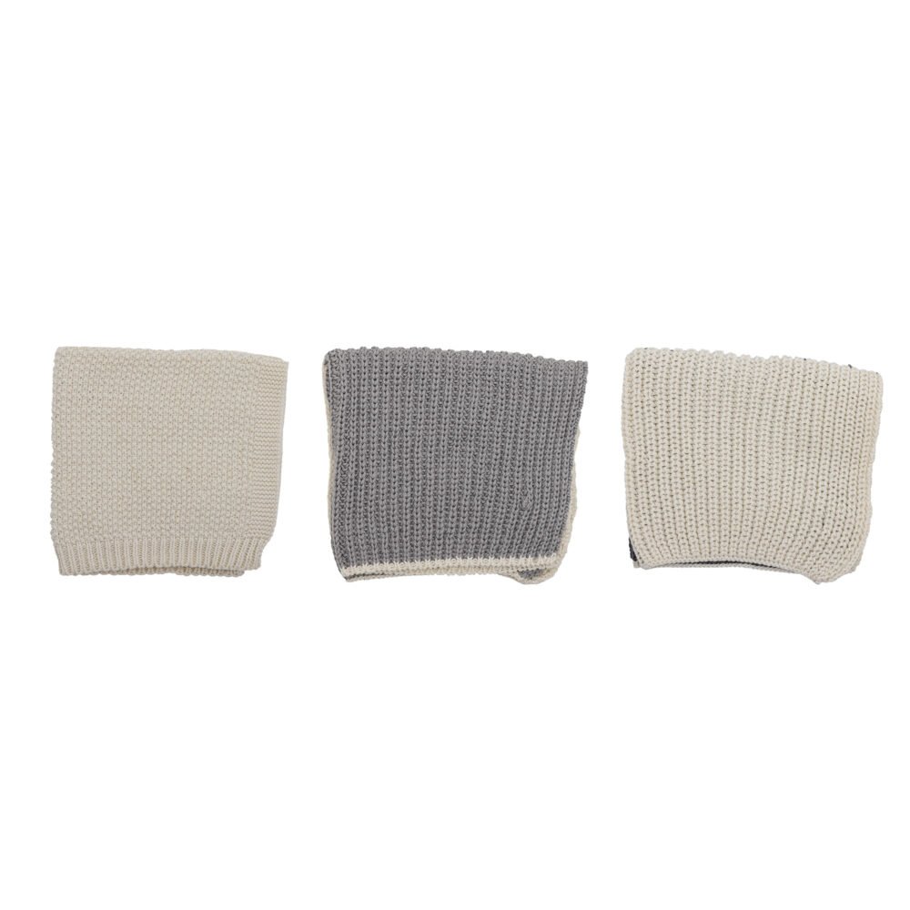 Odette Dishcloth, Grey, Cotton - Image 3