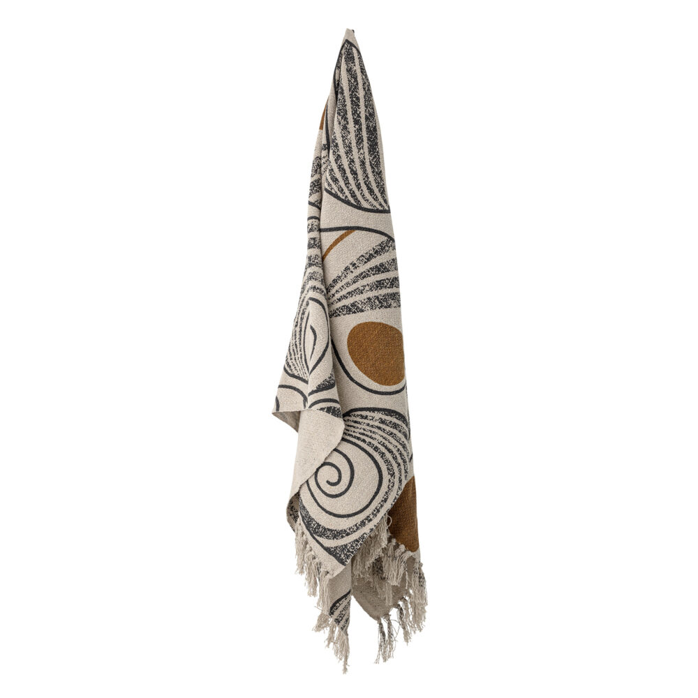 Giano Throw, Nature, Recycled Cotton - Image 3