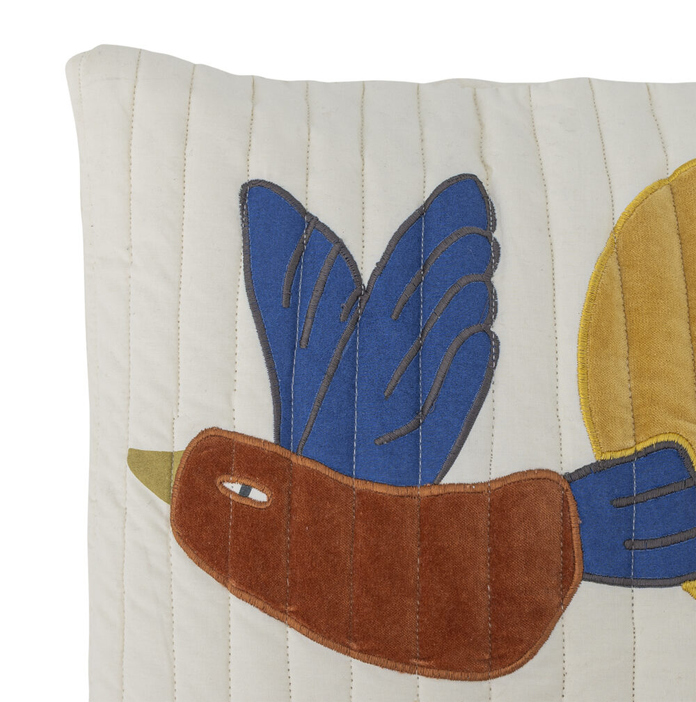 Colorine Cushion, Nature, Cotton - Image 2