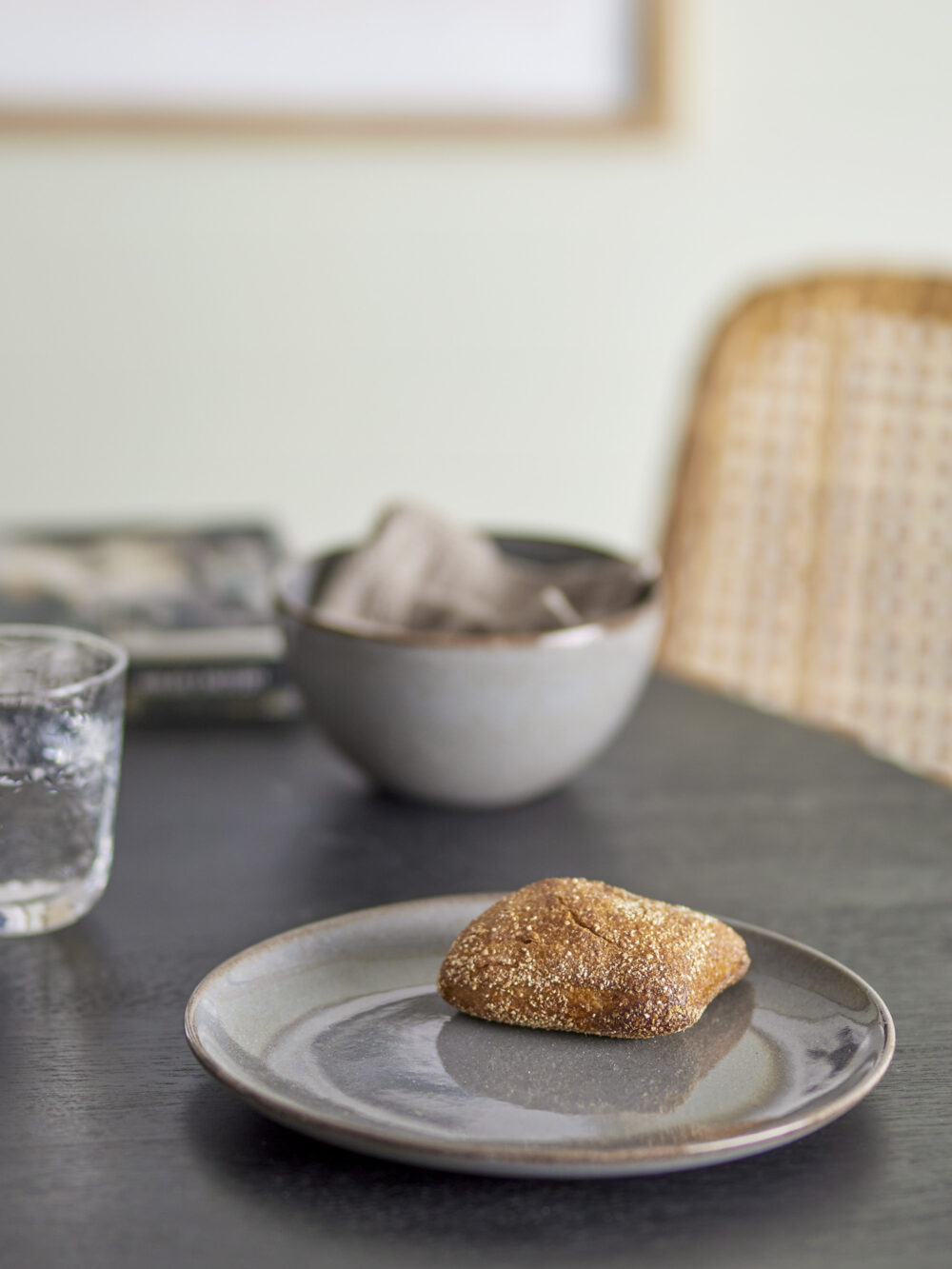 Sandrine Plate, Grey, Stoneware - Image 5