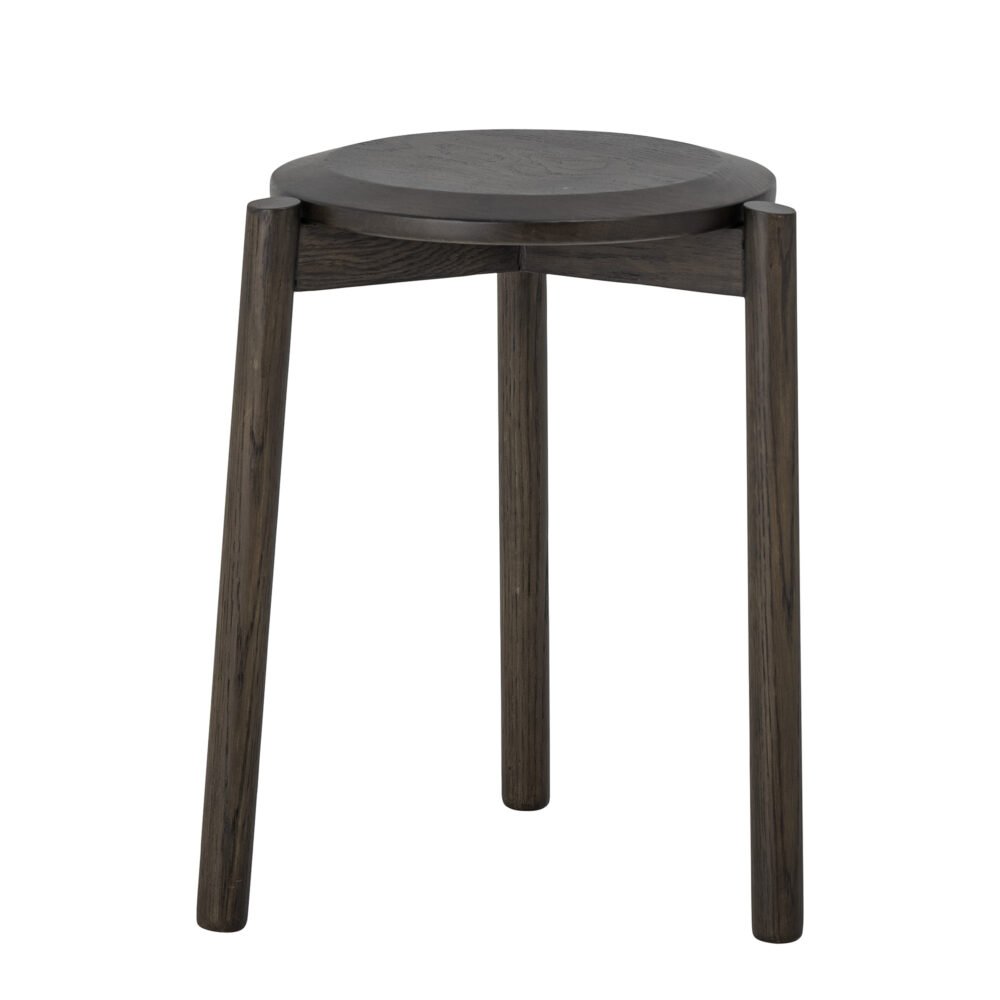 Gil Stool, Brown, Oak