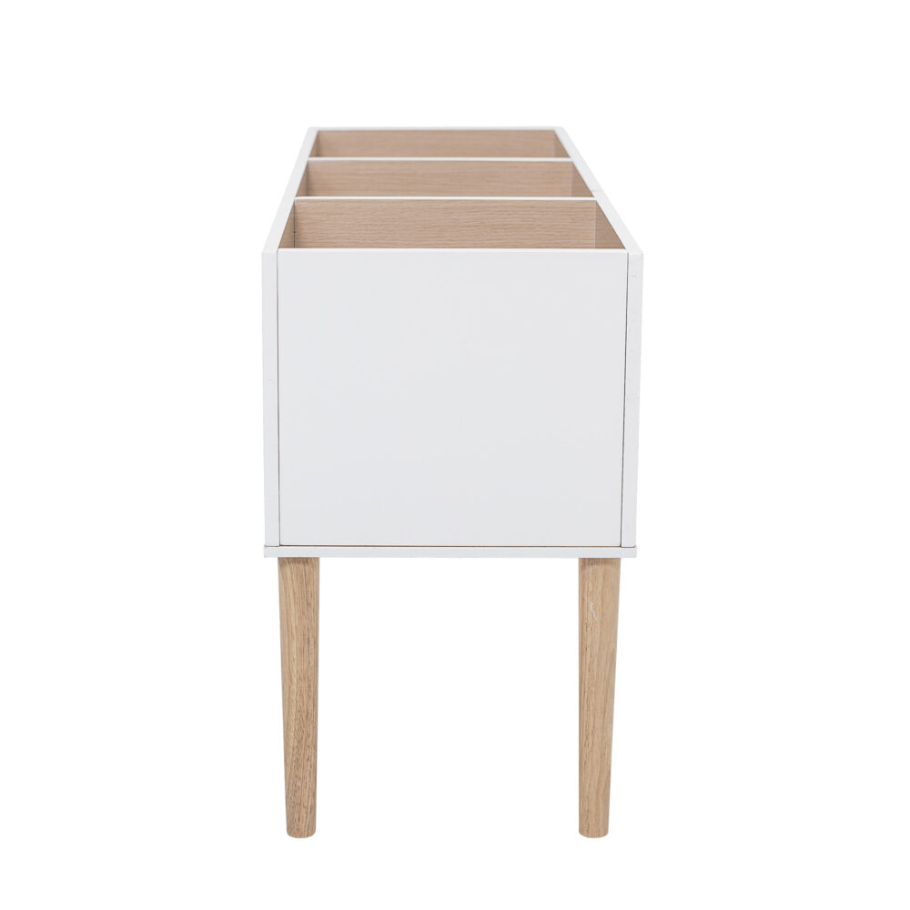 Salam Book Stand, White, MDF - Image 4
