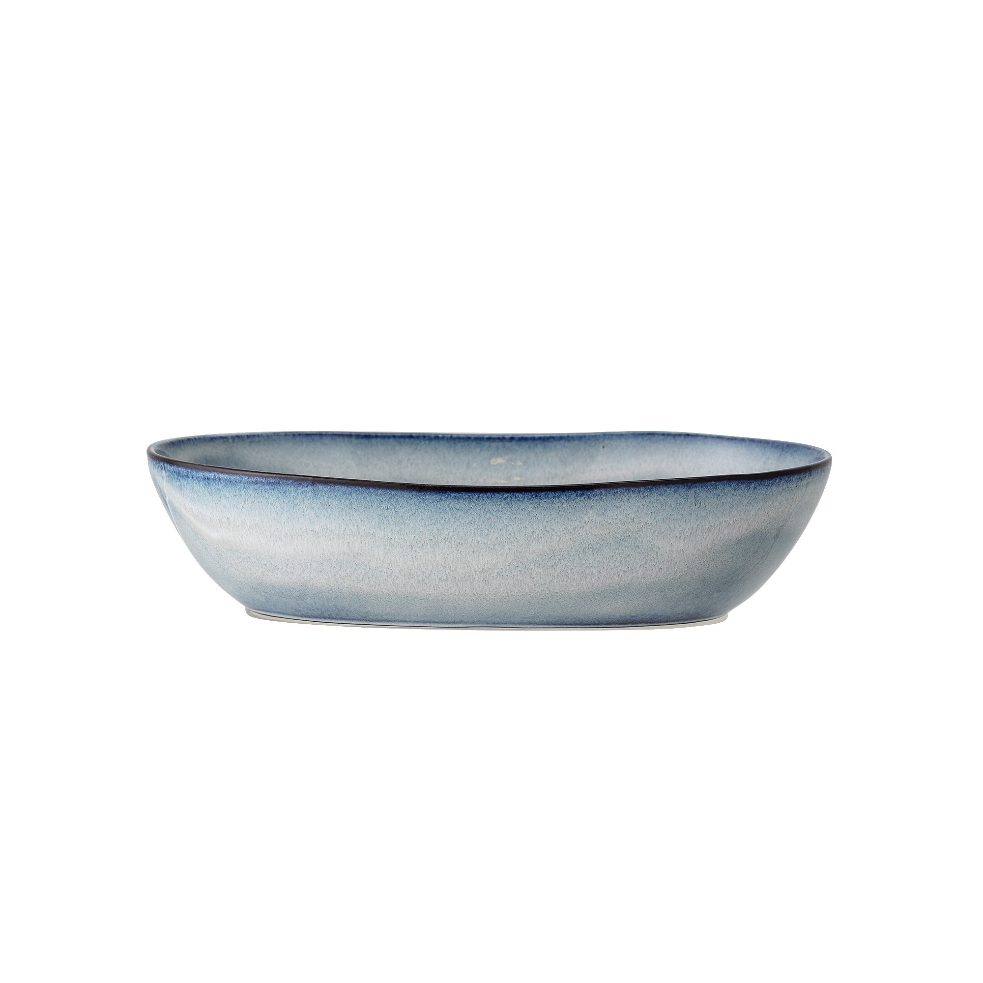 Sandrine Bowl, Blue, Stoneware - Image 4
