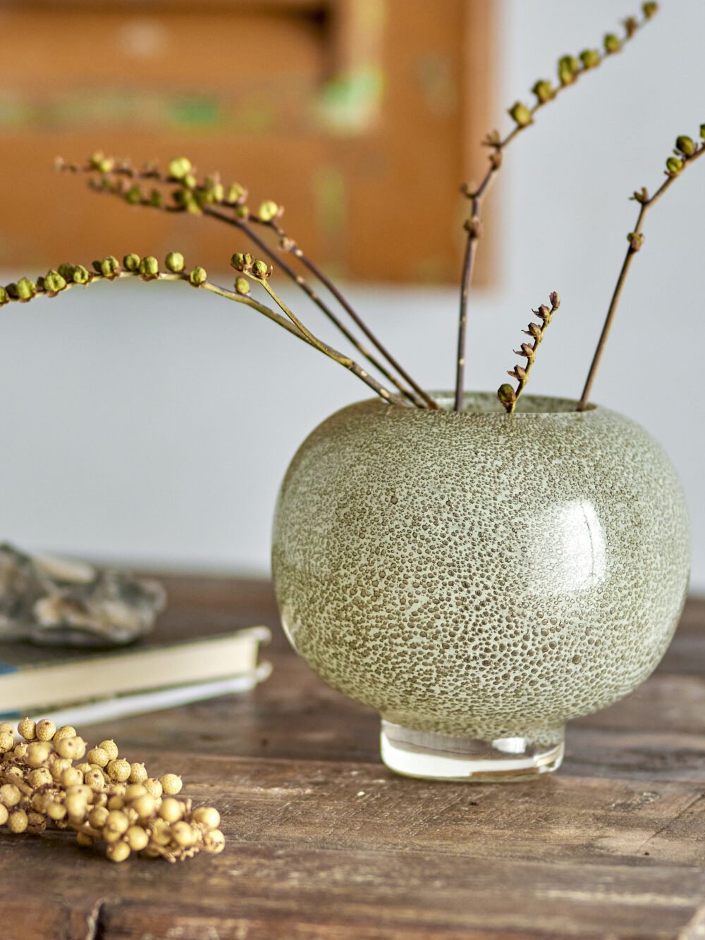Saia Vase, Gold, Glass - Image 2