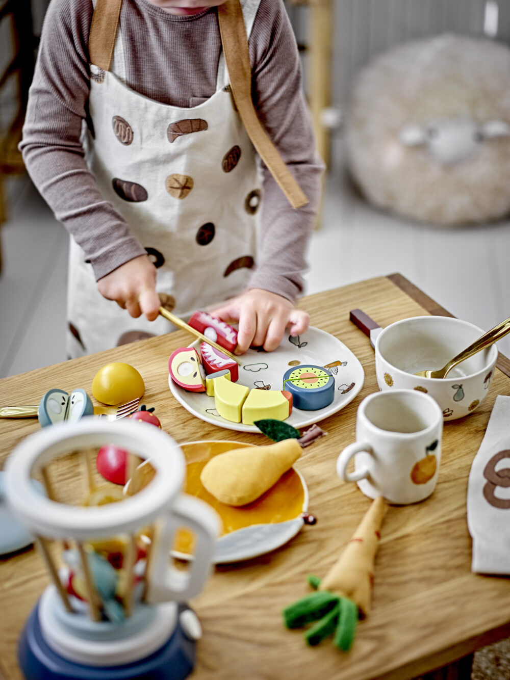 Agnes Tableware Set, White, Stoneware - Image 4