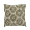 Nicolina Cushion, Green, Linen