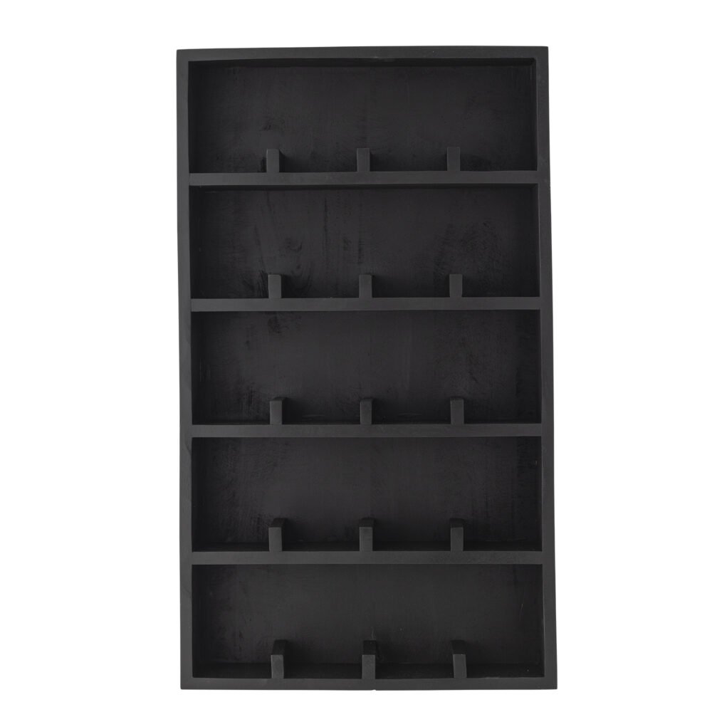 Thessa Shelf, Black, FSC 100%® Mango