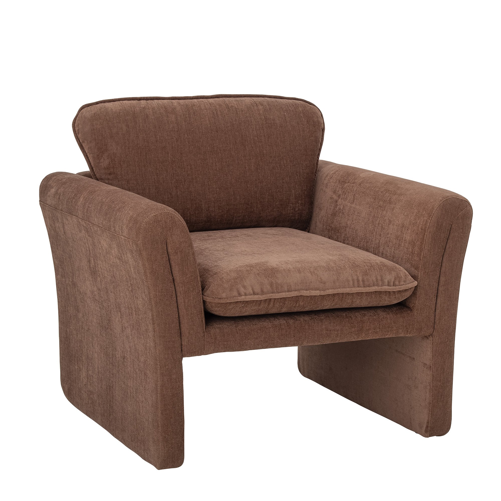 Paseo Lounge Chair, Brown, Polyester - Image 3