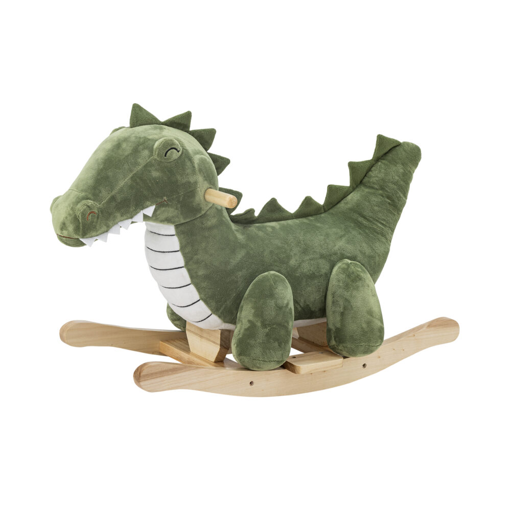 Arnie Rocking Toy, Crocodile, Green, Polyester