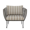 Mundo Lounge Chair, Green, Metal