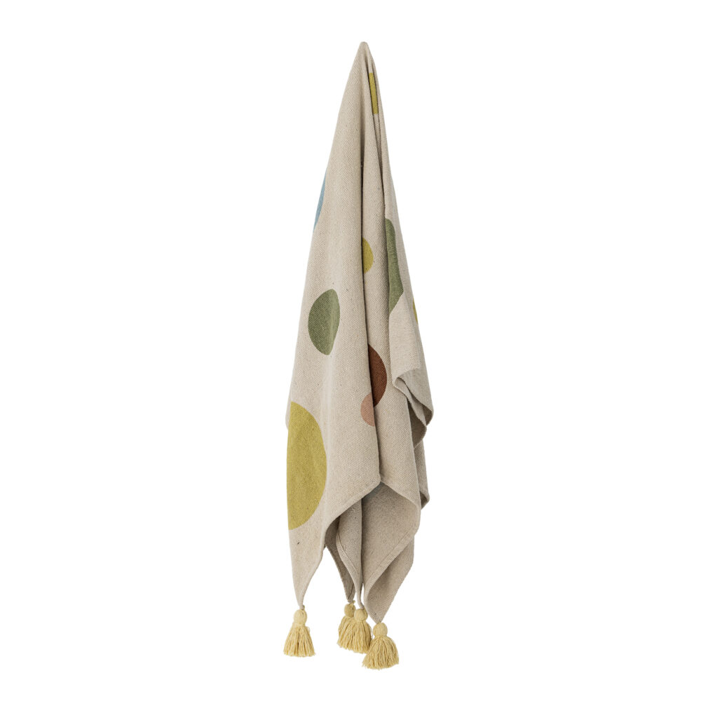 Clennie Throw, Nature, Recycled Cotton - Image 3