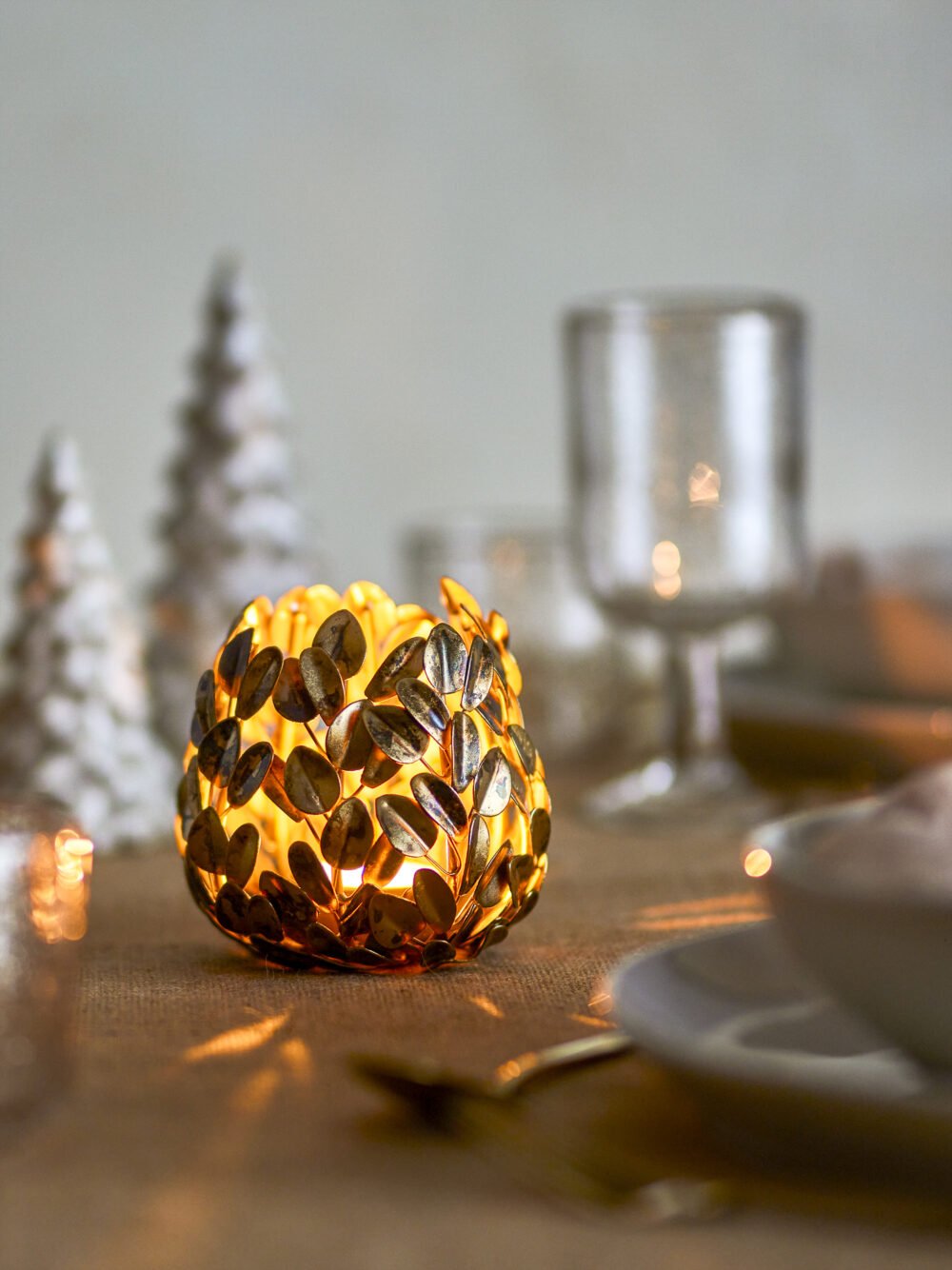 Cherina Votive, Brass, Metal - Image 2