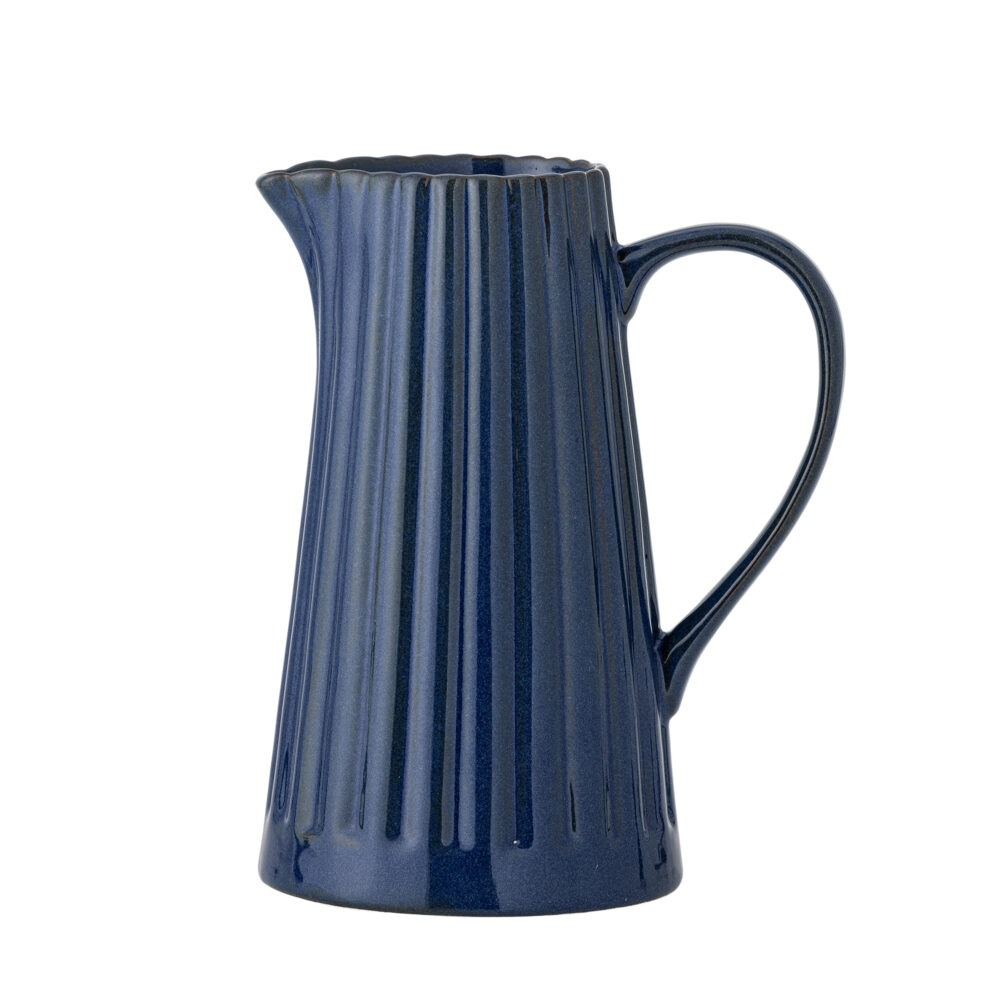 Latina Jug, Blue, Stoneware