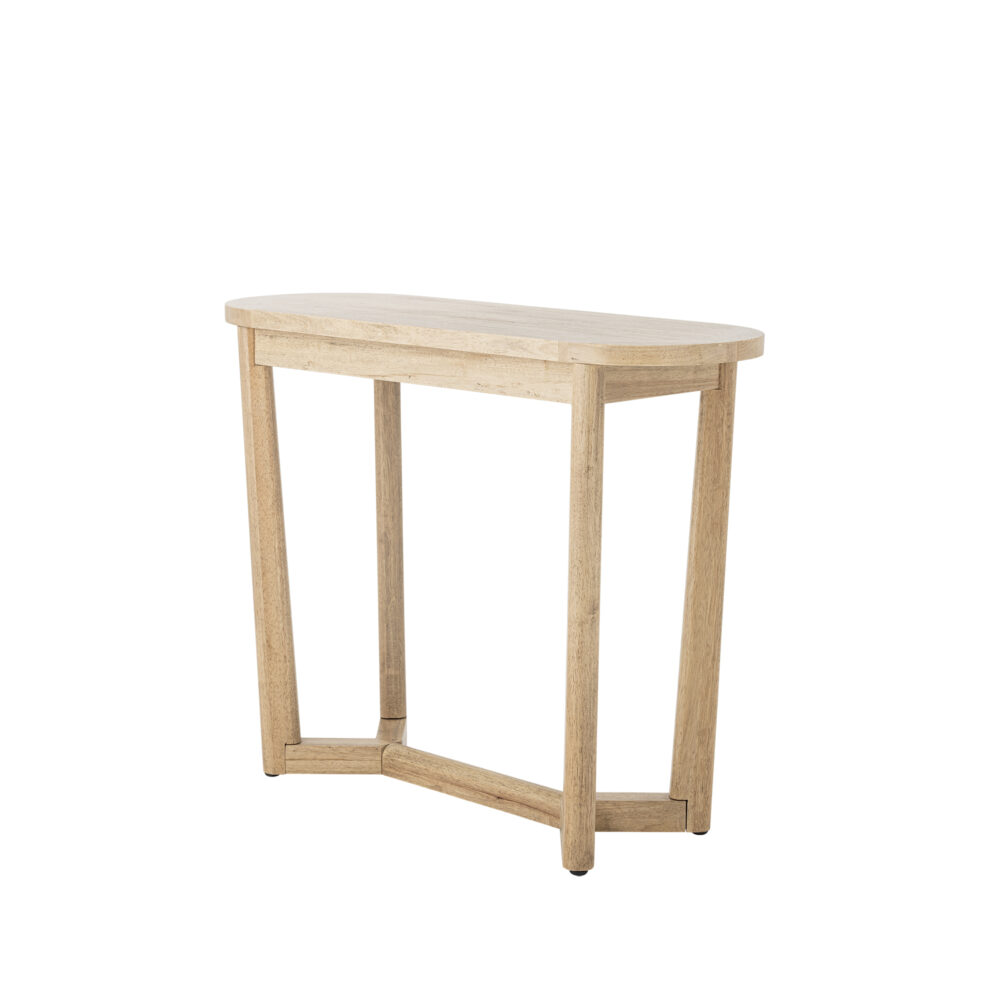 Serrone Console Table, Nature, Rubberwood - Image 3