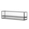 Filula Votive, Black, Glass