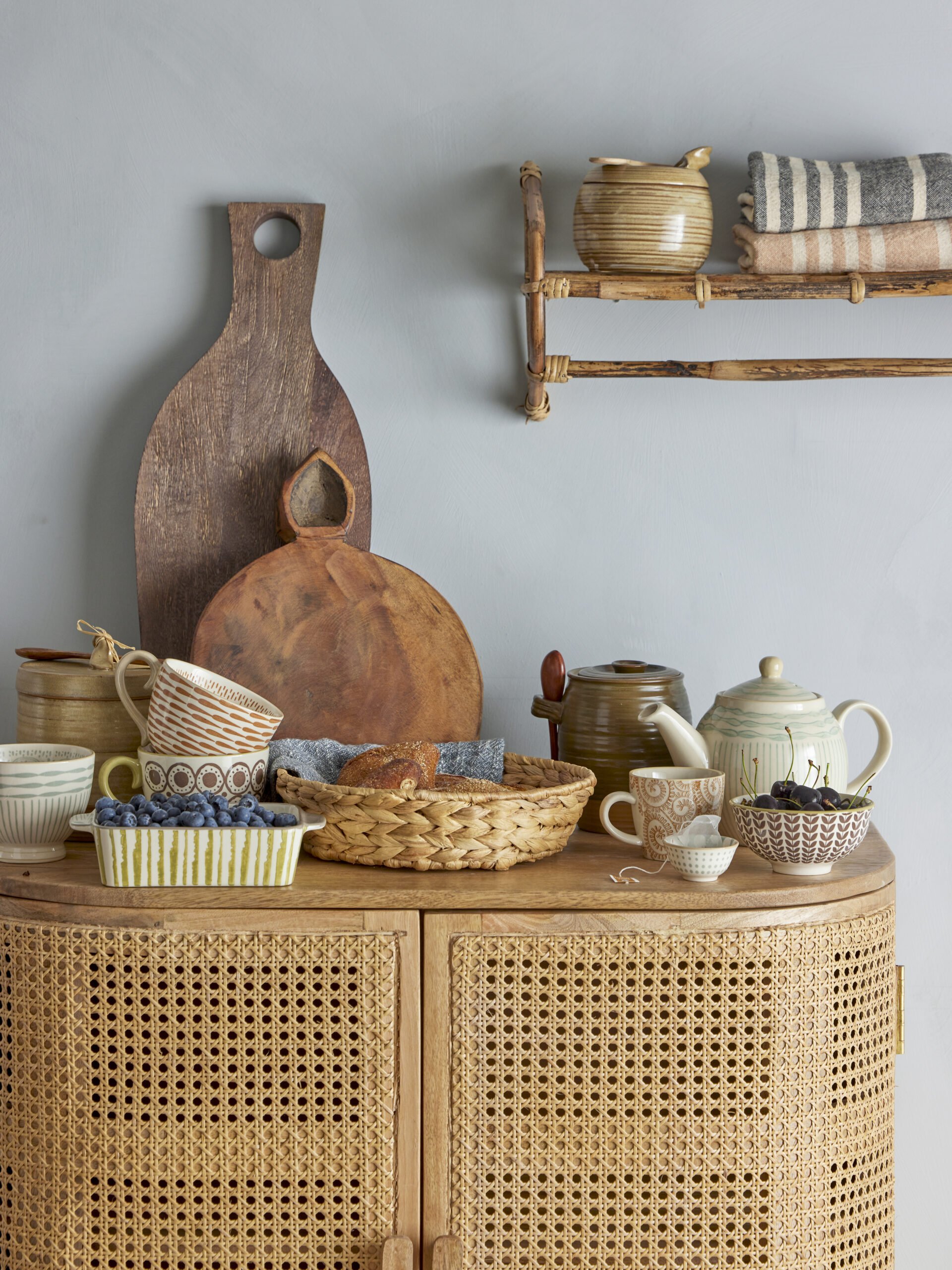 Maple Bowl, Brown, Stoneware - Image 5
