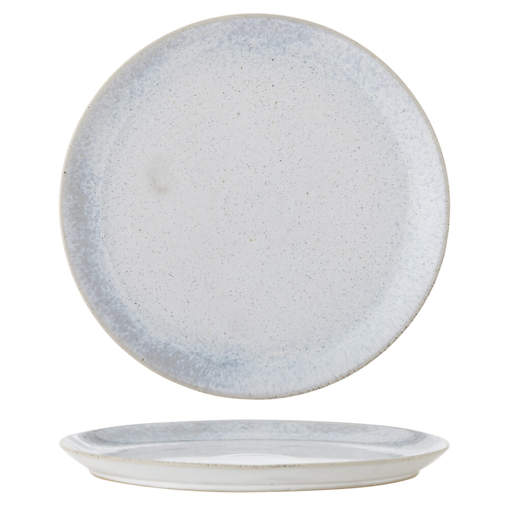 Paula Plate, Blue, Stoneware
