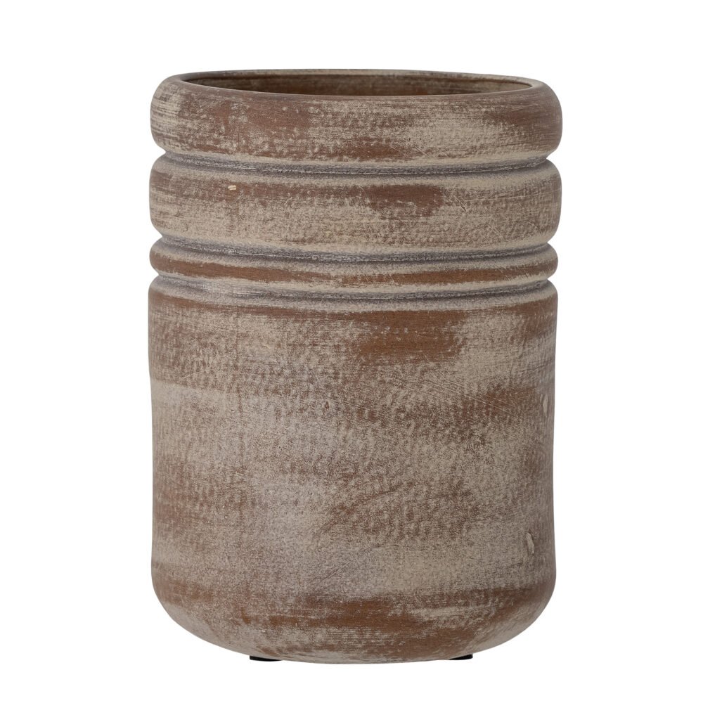 Vilken Vase, Brown, Ceramic