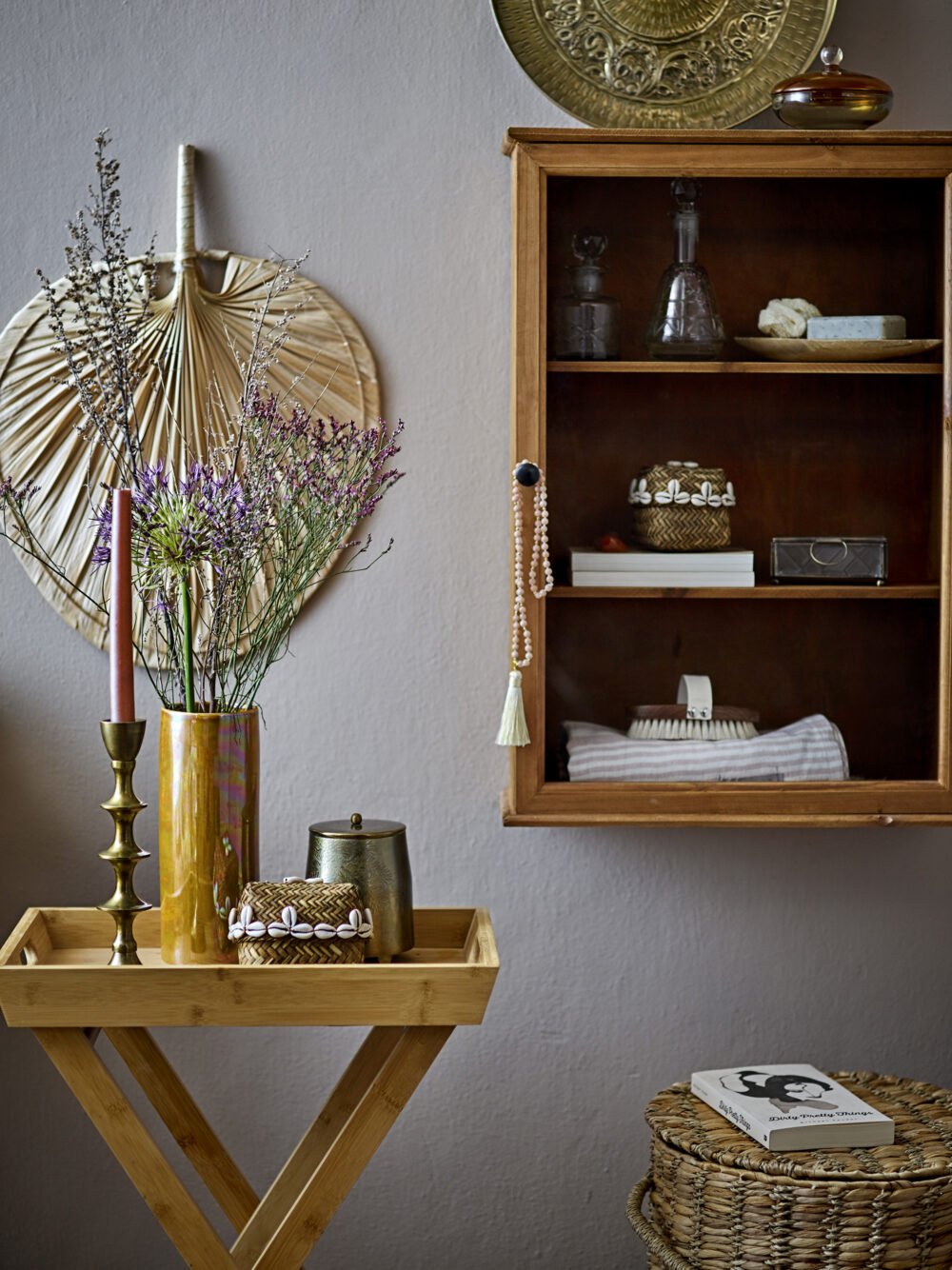 Adlene Tray Table, Nature, Bamboo - Image 5