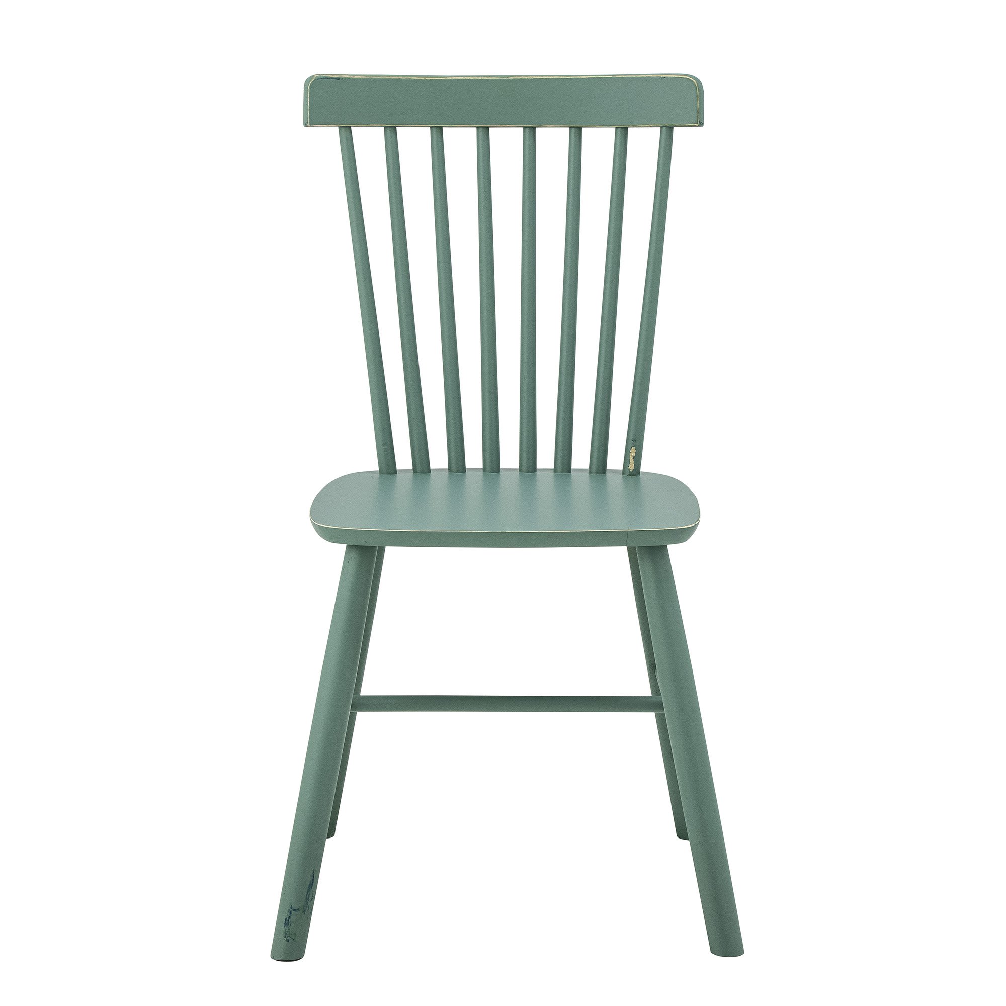 Mill Dining Chair, Green, Pine