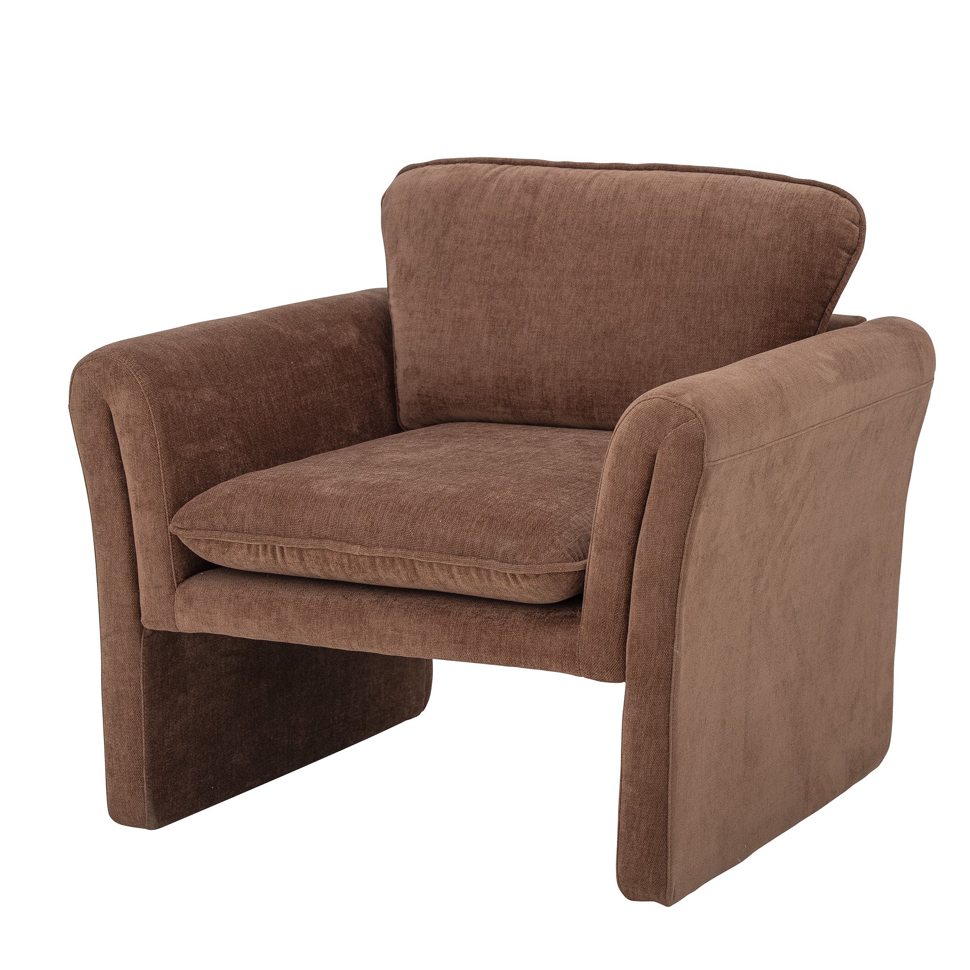 Paseo Lounge Chair, Brown, Polyester - Image 2