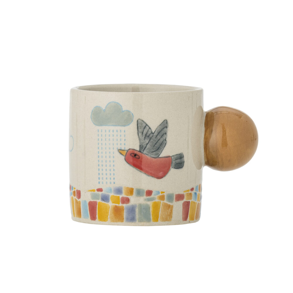 Colorine Cup, Nature, Stoneware
