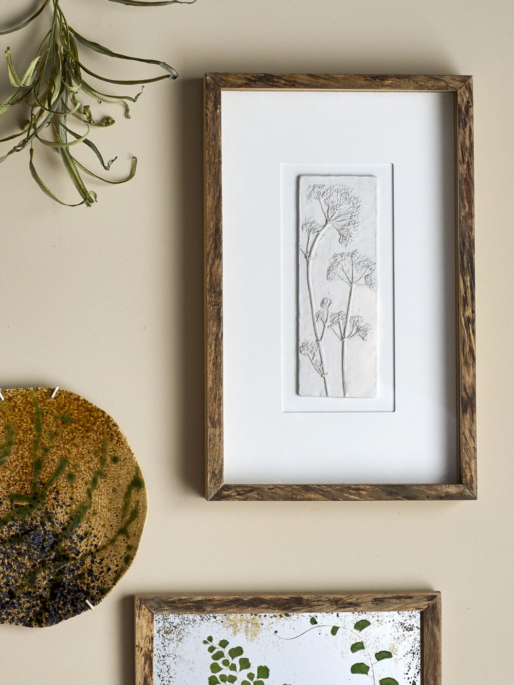 Mey Illustration w/ Frame, Nature, Firwood - Image 3