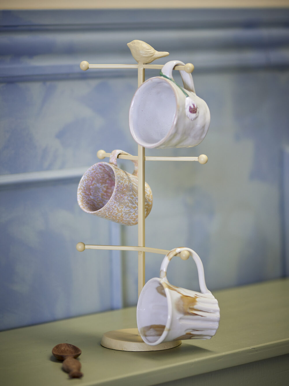 Dean Cup Rack, Nature, Cast Iron - Image 3