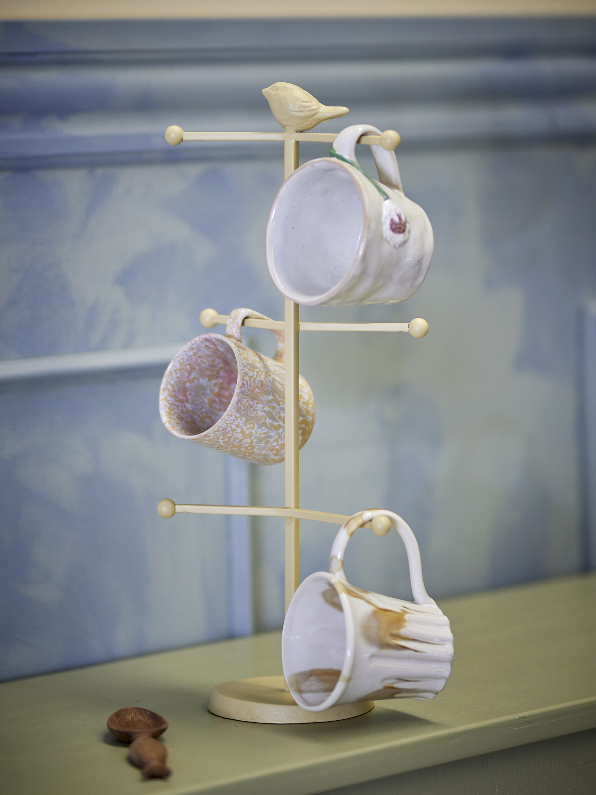 Dean Cup Rack, Nature, Cast Iron - Image 3