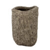 Janay Deco Vase, Brown, Paper Mache