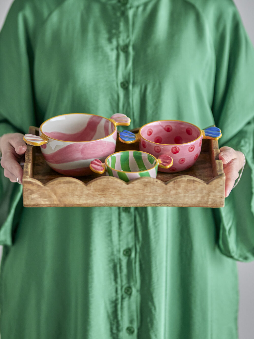 Caramella Bowl, Rose, Stoneware - Image 2