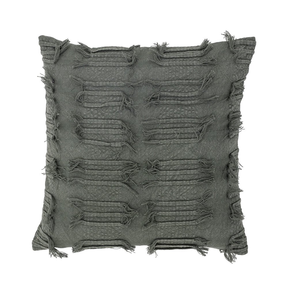 Gyta Cushion, Green, Cotton
