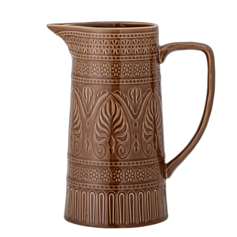 Rani Jug, Brown, Stoneware