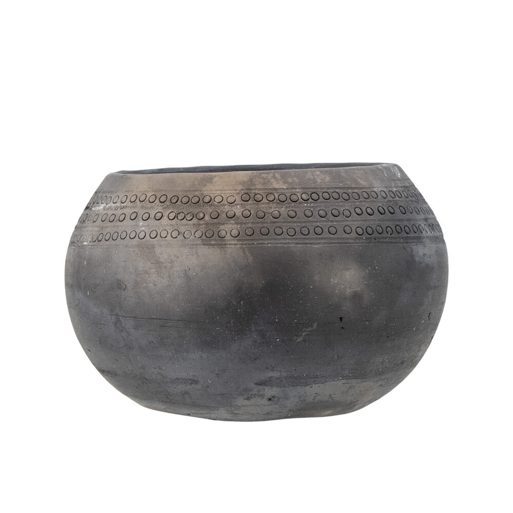 Loane Deco Bowl, Brown, Terracotta