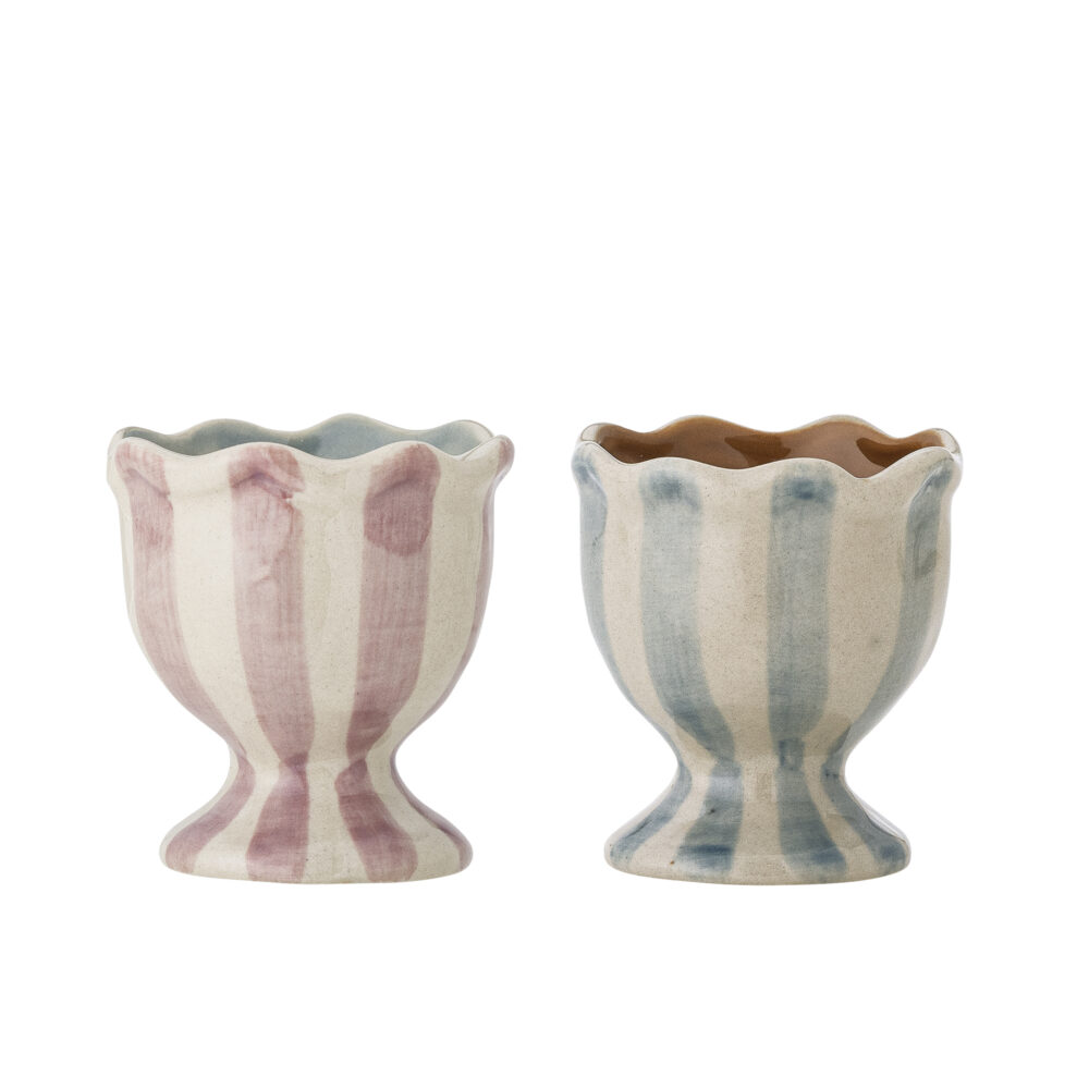 Willa Egg Cup, Rose, Stoneware