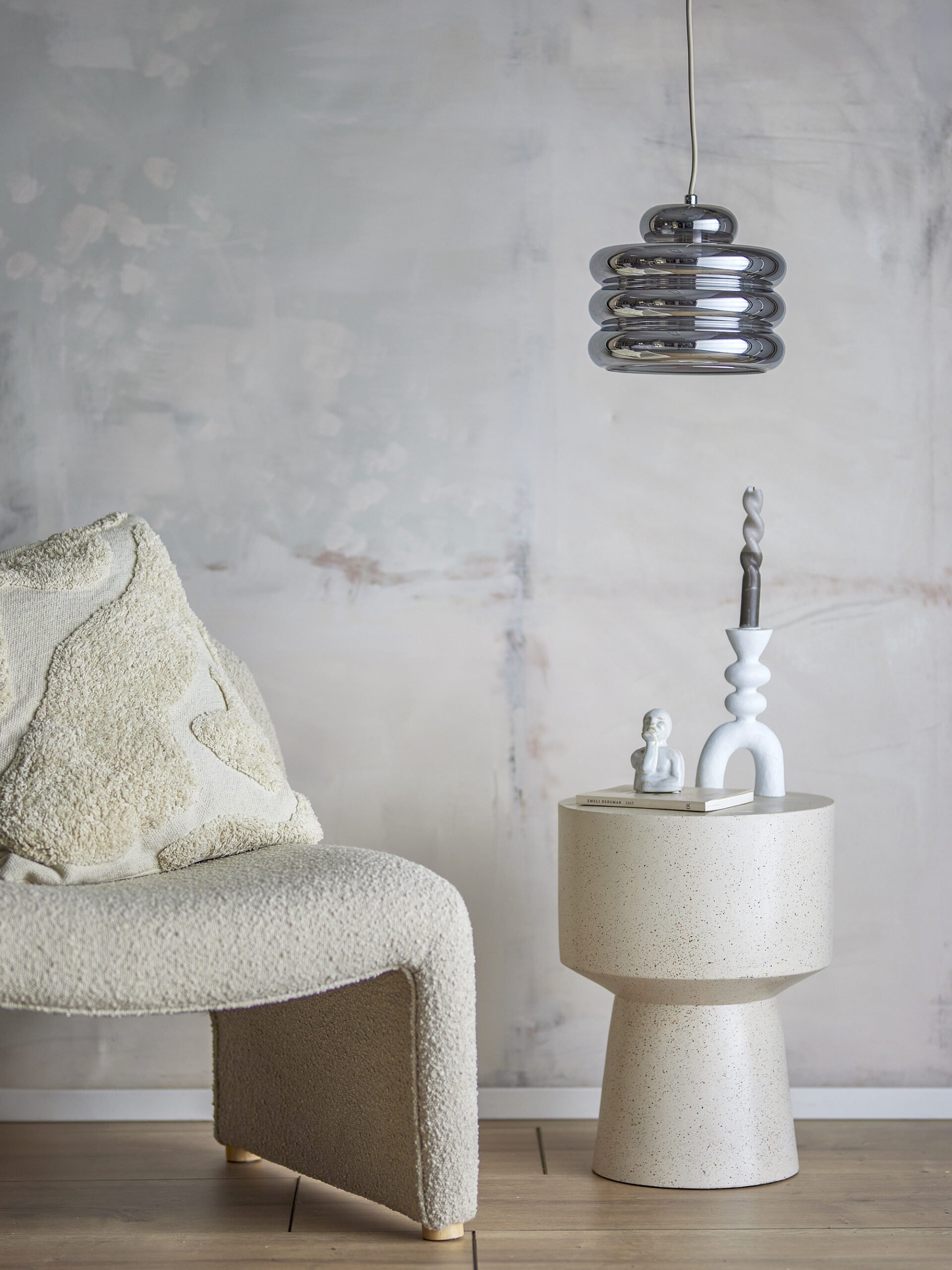 Spike Pendant Lamp, Silver, Glass - Image 2