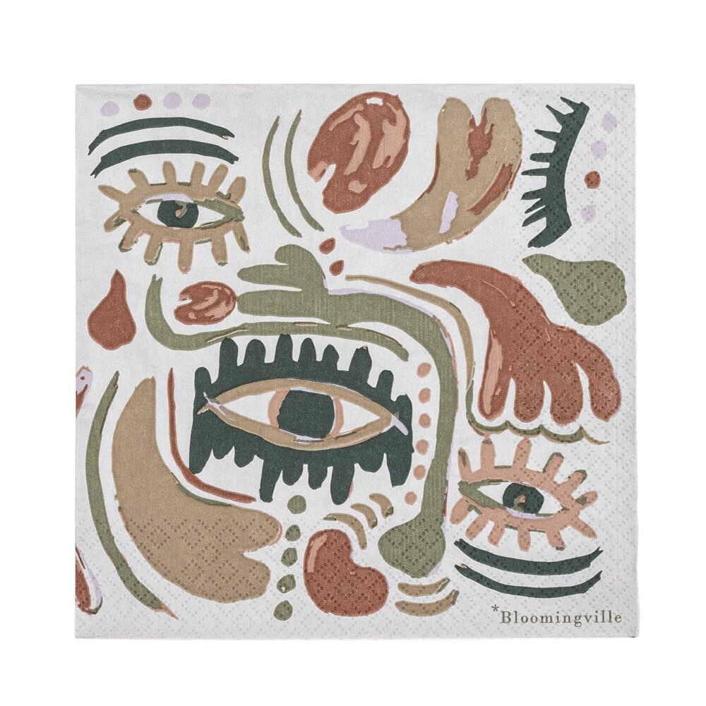 Horus Napkin, Orange, FSC® Mix, Paper