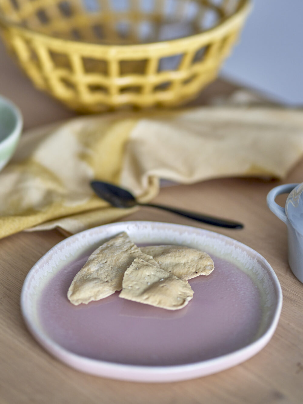 Louisa Plate, Rose, Stoneware - Image 5