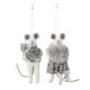 Peo Ornament, Grey, Wool